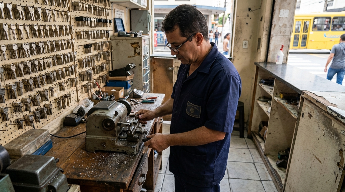 Cópia de Chave de Cadeado no Gramadão, Jundiaí‑SP