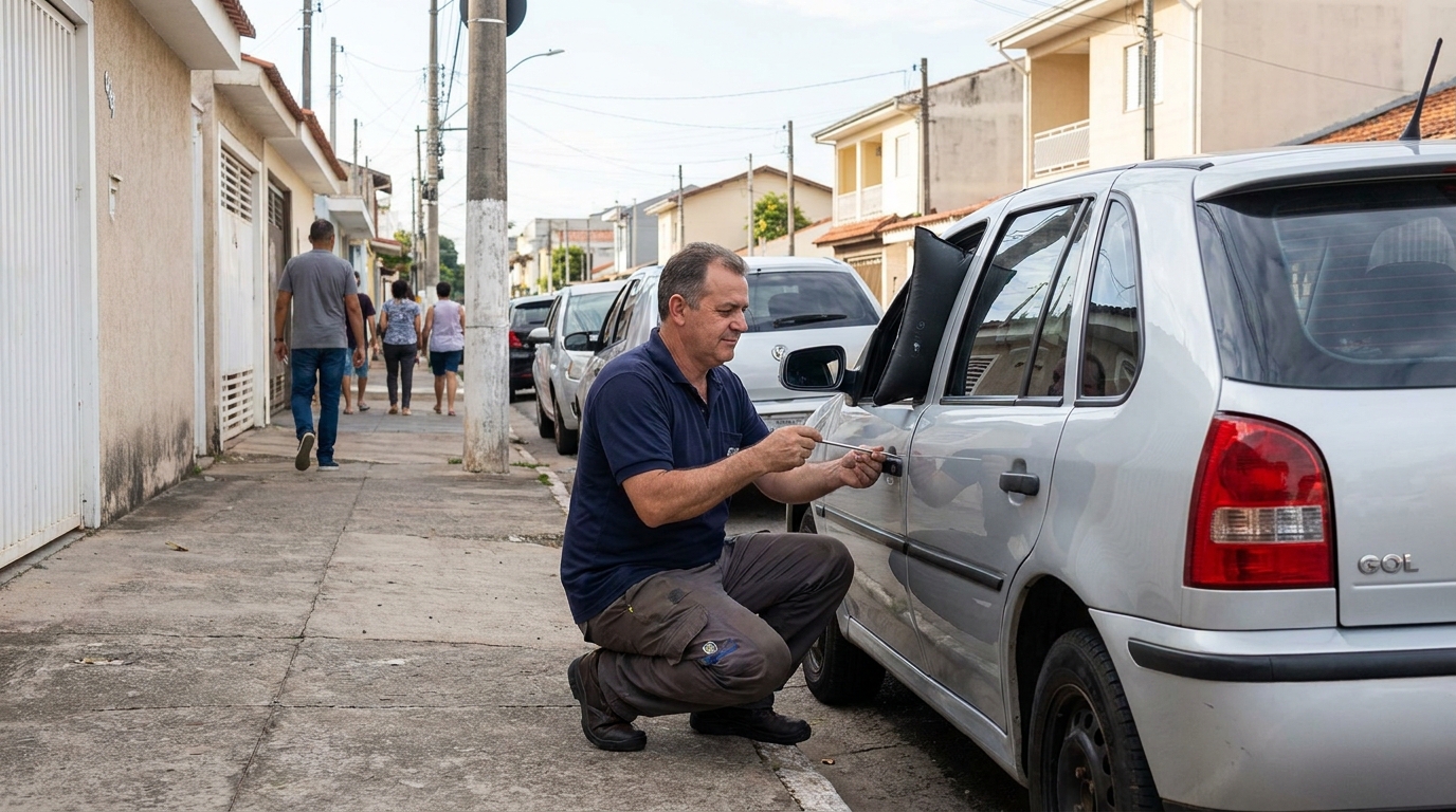 Reparo de Chave e Controle na Colônia, Jundiaí‑SP
