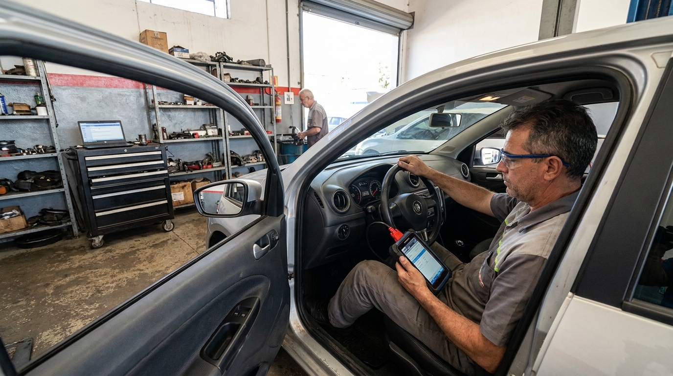 Reset de Módulo de Airbag na Samambaia, Jundiaí‑SP